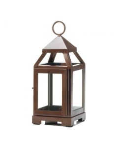 COPPER MINI CONTEMPORARY LANTERN